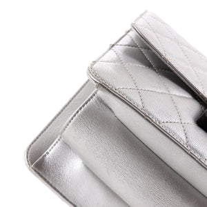 Beauty Lock Flap Bag Quilted Sheepskin Small