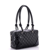 Cambon Bowler Bag Quilted Leather Medium