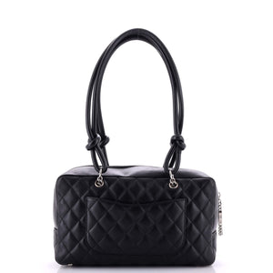 Cambon Bowler Bag Quilted Leather Medium