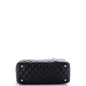 Cambon Bowler Bag Quilted Leather Medium