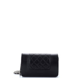 Mademoiselle Vintage Wallet on Chain Quilted Sheepskin
