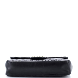Westminster Pearl Chain Flap Bag Quilted Lambskin Medium