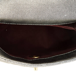 Coco Top Handle Bag Quilted Caviar Mini