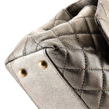 Coco Top Handle Bag Quilted Caviar Mini