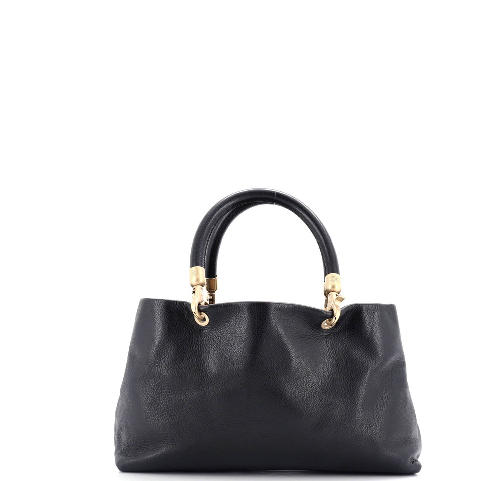 Vintage Handle CC Tote Caviar Medium