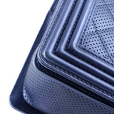 Boy Flap Bag Quilted Perforated Lambskin Old Medium