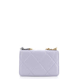 19 Wallet on Chain Quilted Lambskin
