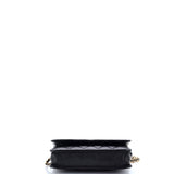 Wallet on Chain Quilted Caviar