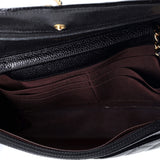 Wallet on Chain Quilted Caviar