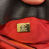 19 Flap Bag Quilted Leather Large