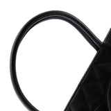 Medallion Tote Quilted Caviar