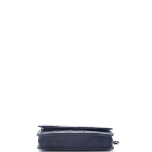 Wallet on Chain Quilted Lambskin