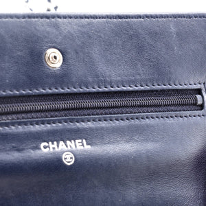 Wallet on Chain Quilted Lambskin