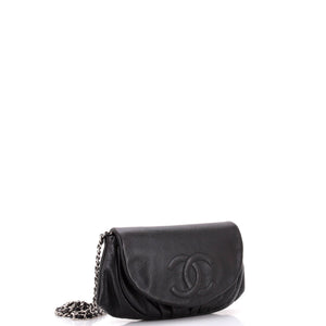 Half Moon Wallet on Chain Caviar