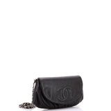 Half Moon Wallet on Chain Caviar