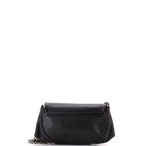 Half Moon Wallet on Chain Caviar