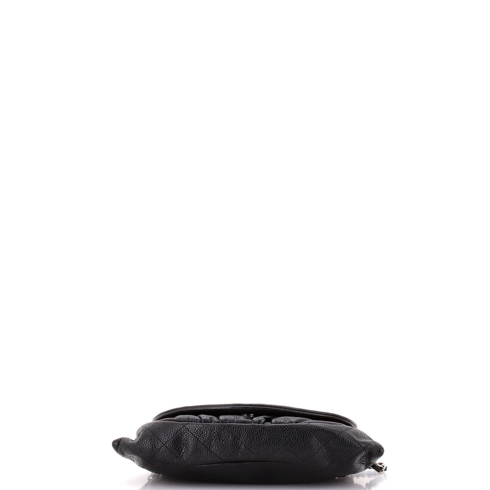 Half Moon Wallet on Chain Caviar