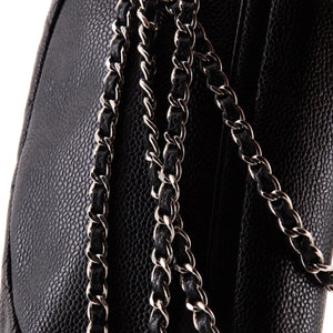 Half Moon Wallet on Chain Caviar