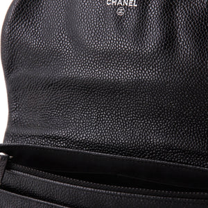 Half Moon Wallet on Chain Caviar