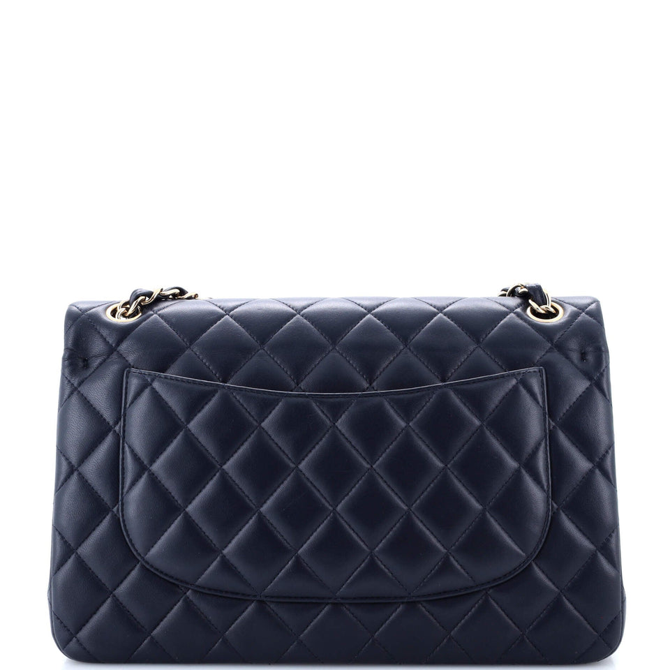 Classic Double Flap Bag Quilted Lambskin Jumbo