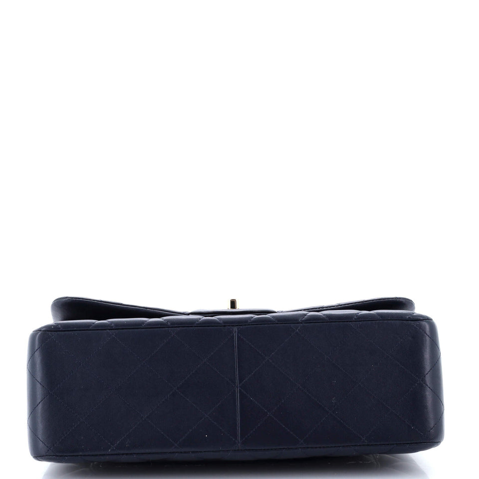 Classic Double Flap Bag Quilted Lambskin Jumbo
