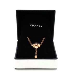 Camellia Chain Bracelet 18K Rose Gold with Diamond
