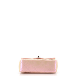 Classic Single Flap Bag Quilted Iridescent Calfskin Mini