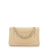 Classic Double Flap Bag Quilted Caviar Medium