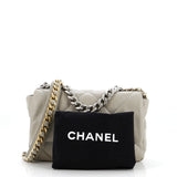 19 Flap Bag Quilted Leather Medium