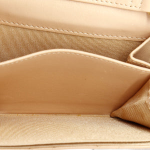 Classic Flap Card Holder on Chain Quilted Lambskin Mini