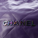 22 Chain Hobo Quilted Calfskin with Rainbow Hardware Small