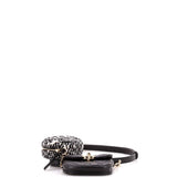 CC Waist Bag with Coin Purse Quilted Lambskin and Tweed