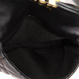 CC Waist Bag with Coin Purse Quilted Lambskin and Tweed