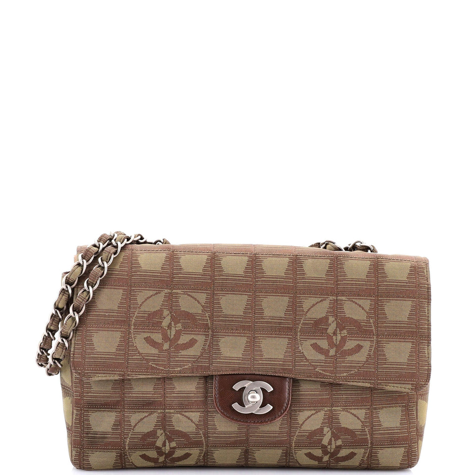 Travel Line Flap Bag Nylon Medium