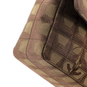 Travel Line Flap Bag Nylon Medium