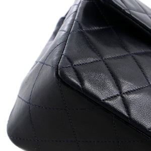 Vintage Square Classic Single Flap Bag Quilted Lambskin Mini