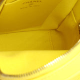 Classic CC Chain Pocket Backpack Quilted Caviar Mini