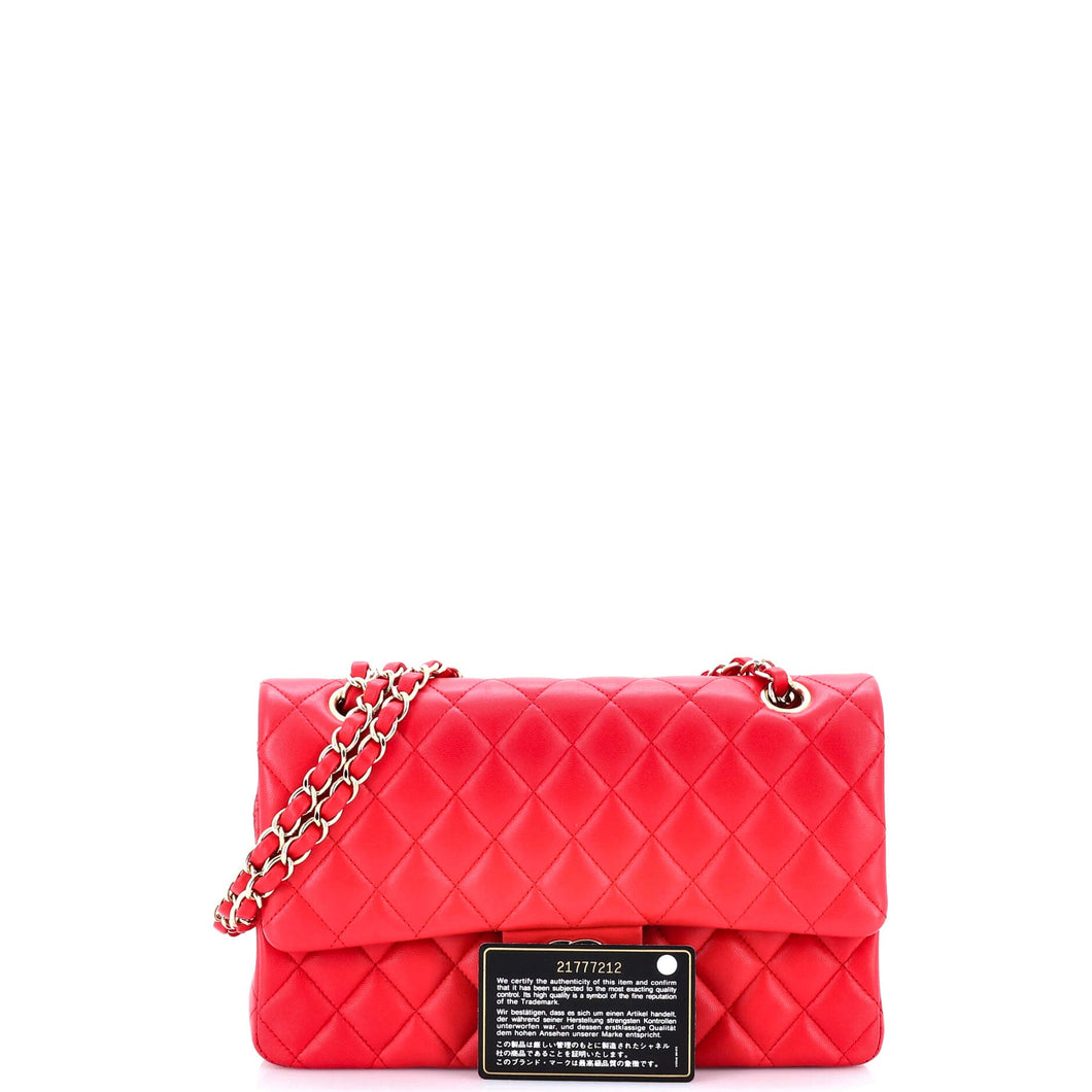 Classic Double Flap Bag Quilted Lambskin Medium