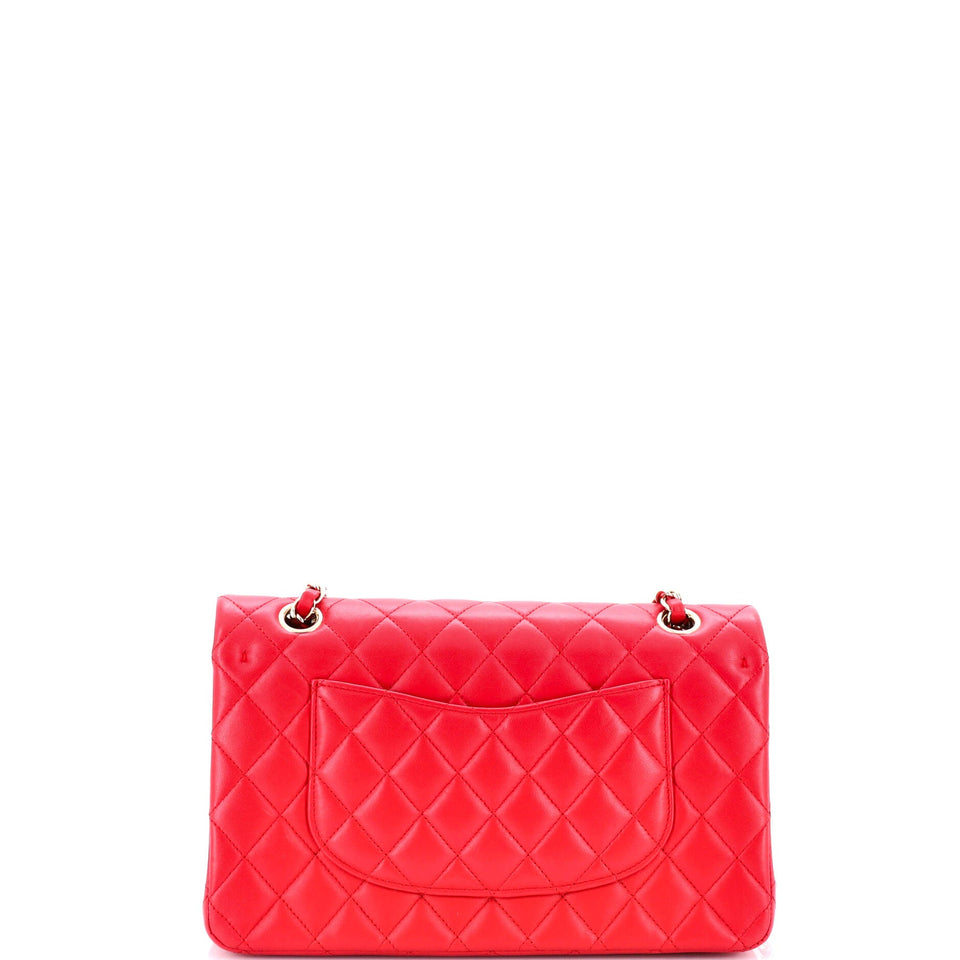 Classic Double Flap Bag Quilted Lambskin Medium