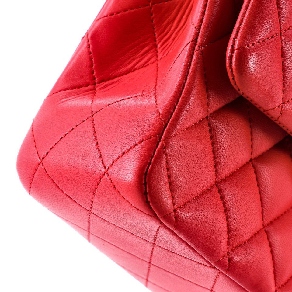 Classic Double Flap Bag Quilted Lambskin Medium