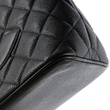 Medallion Tote Quilted Caviar