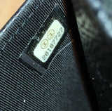 Wallet on Chain Quilted Caviar