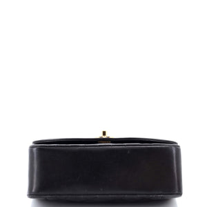 Vintage Diana Flap Bag Quilted Lambskin Small
