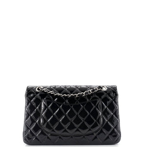 Classic Double Flap Bag Quilted Patent Medium