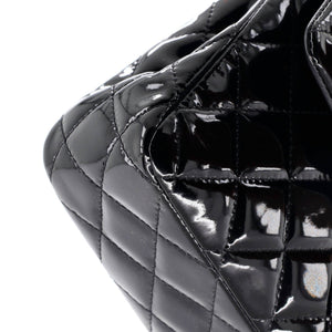 Classic Double Flap Bag Quilted Patent Medium