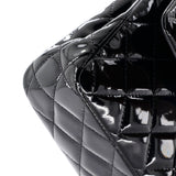 Classic Double Flap Bag Quilted Patent Medium