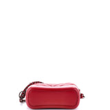 Gabrielle Hobo Chevron Aged Calfskin Small
