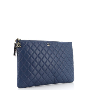 Cuba La Habana O Case Clutch Quilted Lambskin Large