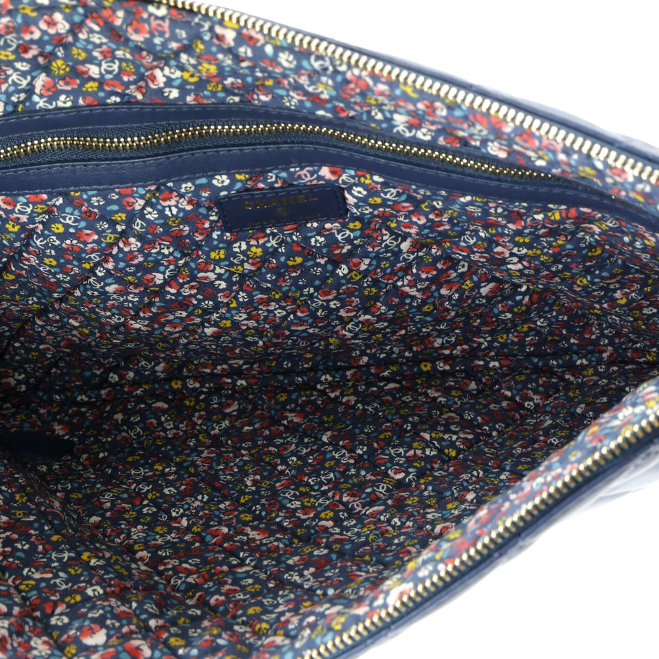 Cuba La Habana O Case Clutch Quilted Lambskin Large