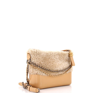 Gabrielle Hobo Shearling and Leather Medium